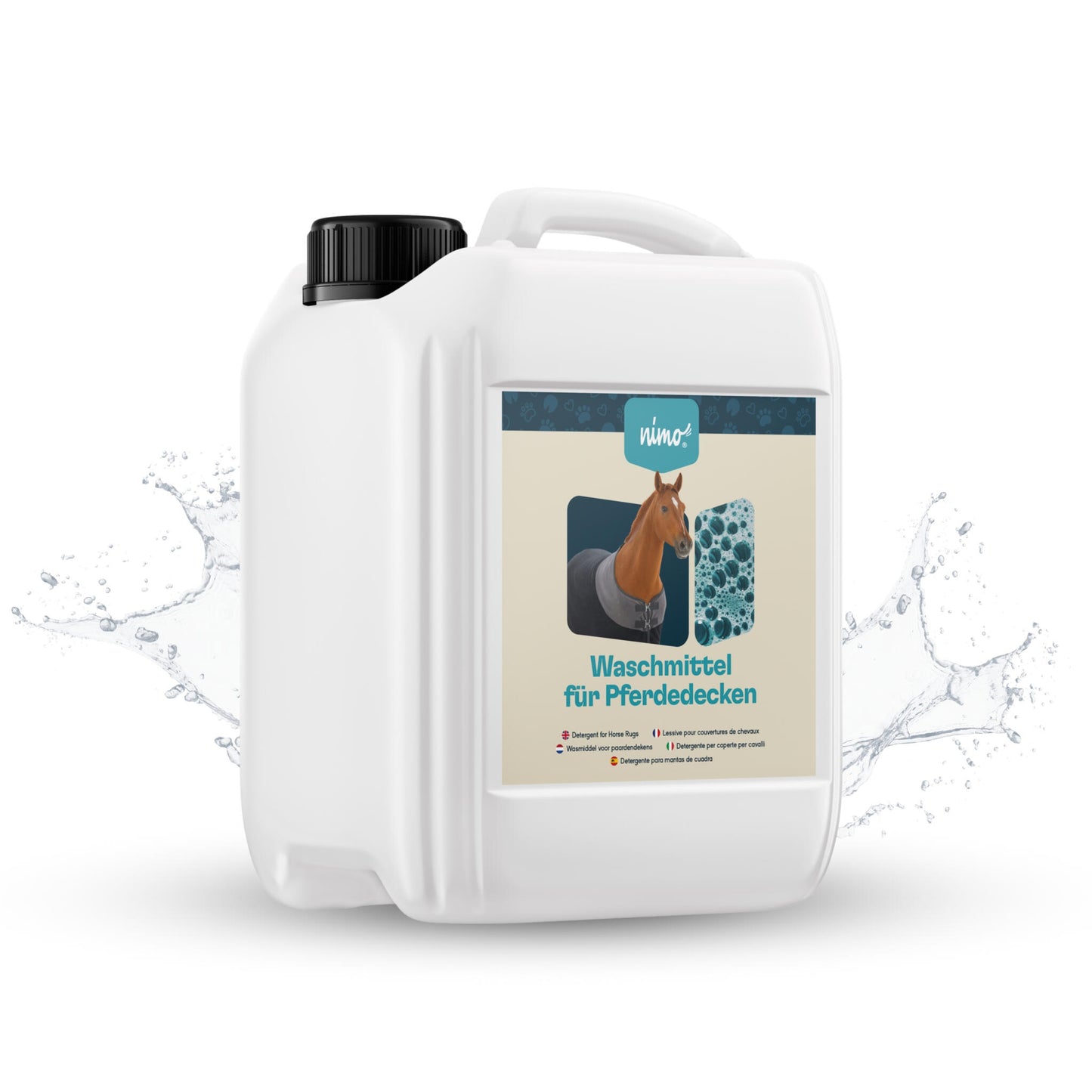 Detergente Para Mantas De Caballo - Nimo - 2,5 L_0