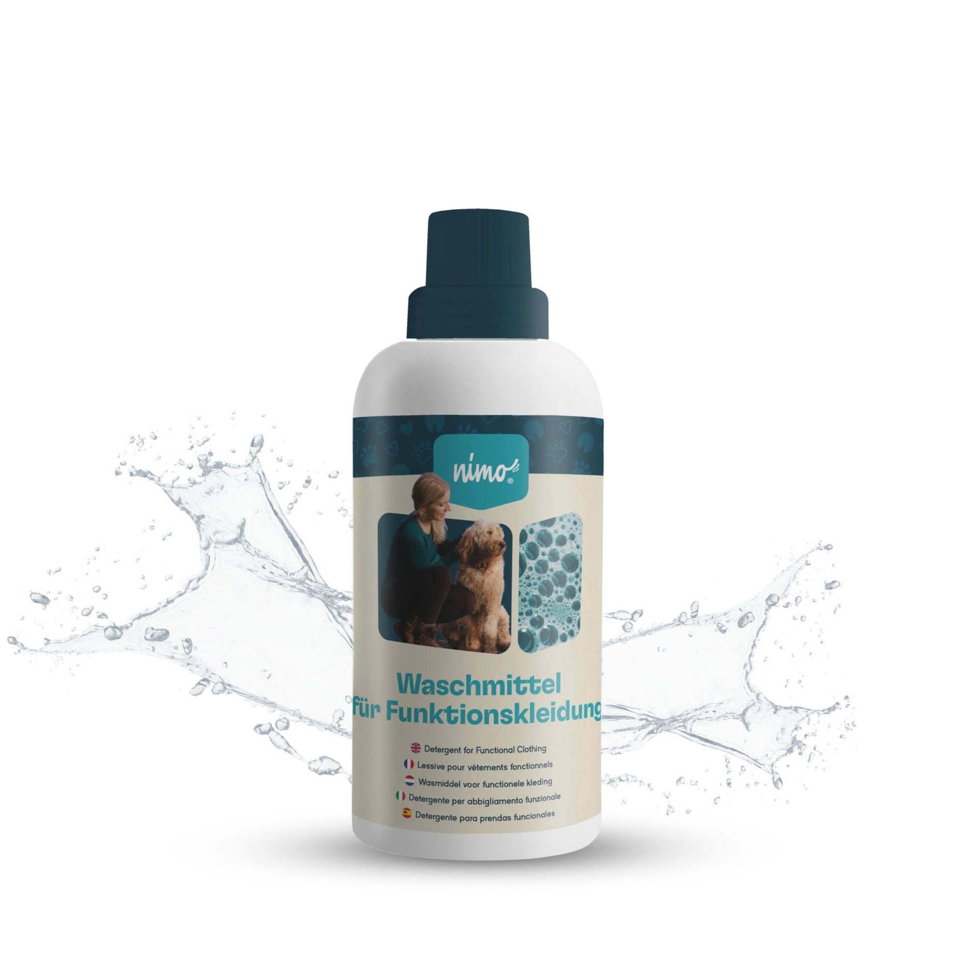 Detergente Para Ropa Técnica - Nimo - 500 Ml_0