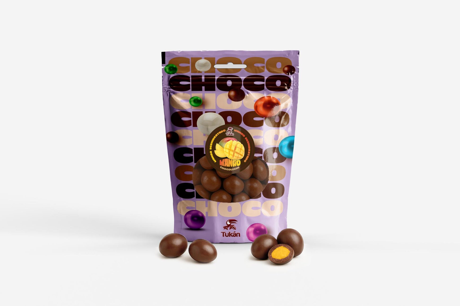 Doypack Mango Deshidratado Chocolate Leche 200g_0