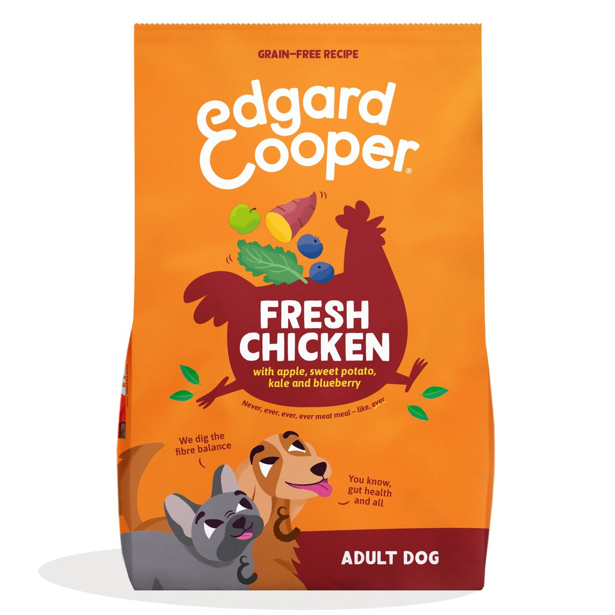 Pienso para perros Pollo de corral Edgard & Cooper 7 kg