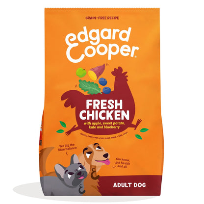 Pienso para perros Pollo de corral Edgard &amp; Cooper 1 kg