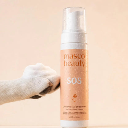 Champú seco para perros en espuma Masco Beauty 200 ml