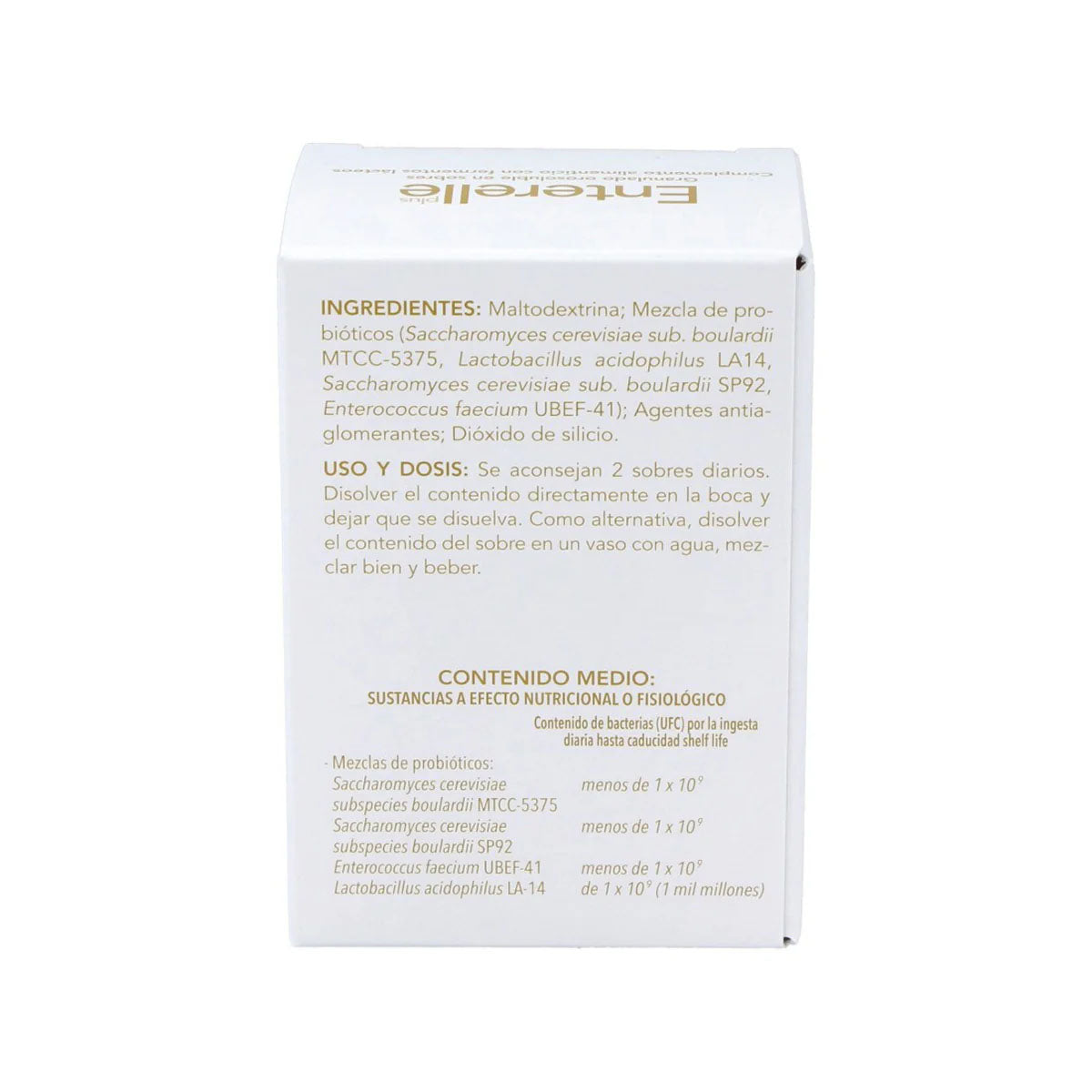 Pack 2x Enterelle plus Probiótico Bromatech 24 cápsulas