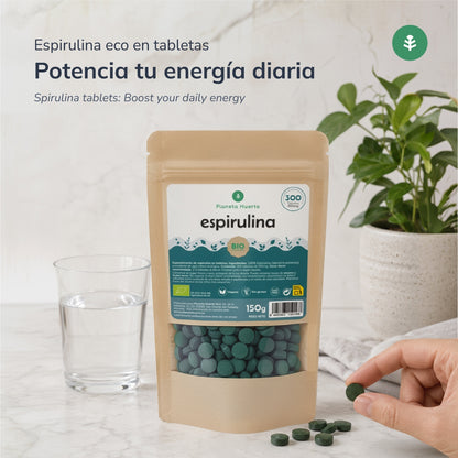 Espirulina 500mg BIO Planeta Huerto 300 tabletas