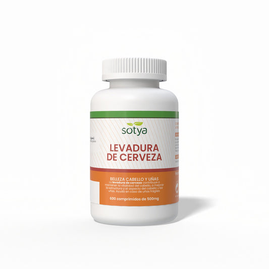 Levadura de cerveza Sotya 600 comprimidos 500 mg