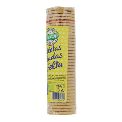 Galletas Saladas de Trigo Espelta BIO Biocop 250 g
