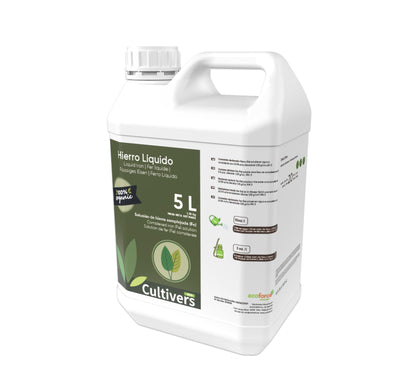 Hierro Liquido Para Plantas Cultivers 10 L_1