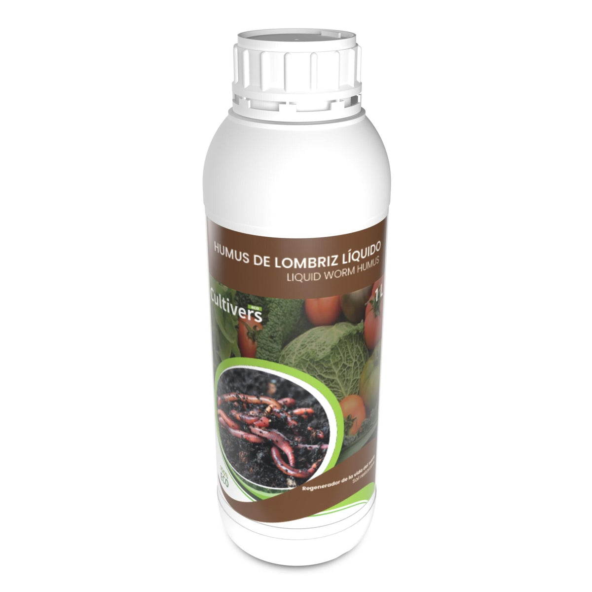 Humus De Lombriz Líquido Cultivers 5 L_0