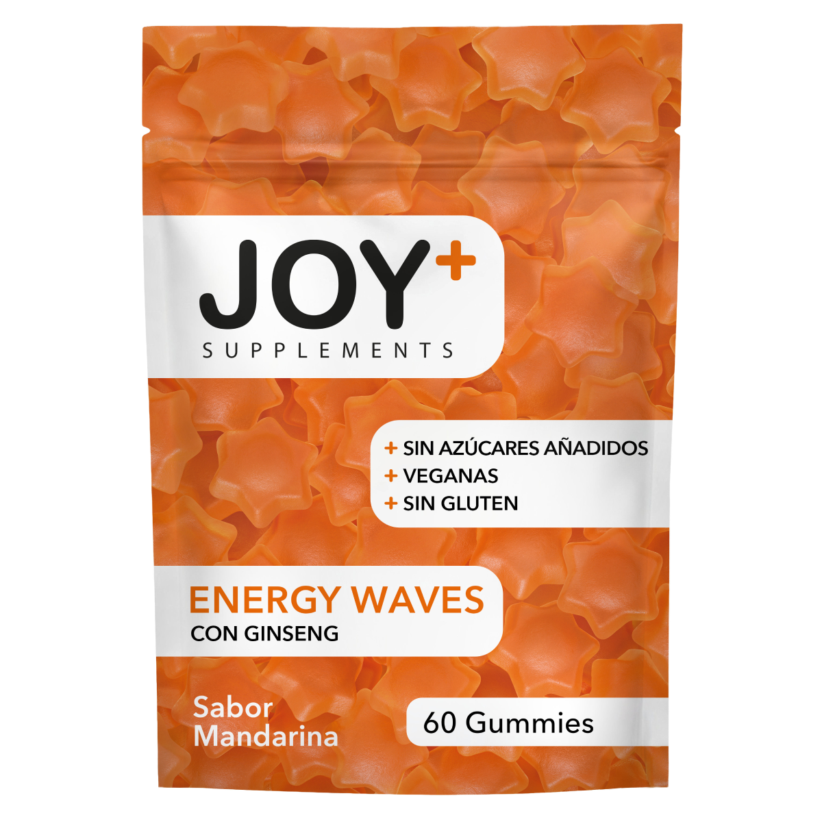 Gummies Energía con Ginseng JOY+ 60 uds