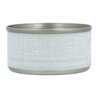 Kit Cat Lata Toppers - Atún &amp; Anchoas 80 g Comida húmeda para gatos