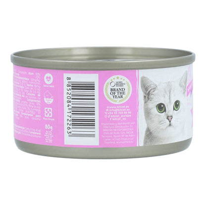 Kit Cat Lata Toppers - Atún &amp; Dorada 80 g Comida húmeda para gatos