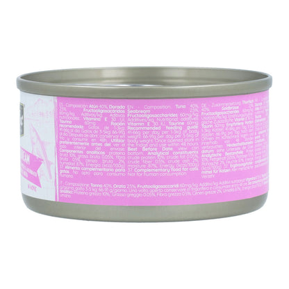 Kit Cat Lata Toppers - Atún &amp; Dorada 80 g Comida húmeda para gatos