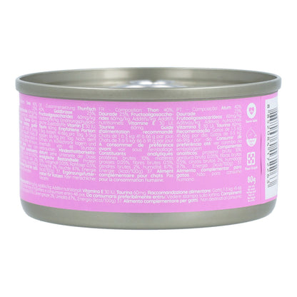 Kit Cat Lata Toppers - Atún &amp; Dorada 80 g Comida húmeda para gatos