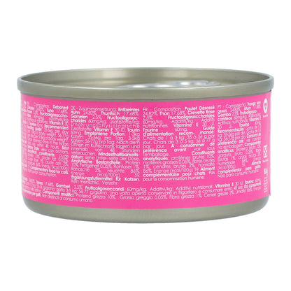 Kit Cat Lata Toppers - Pollo, Atún &amp; Gamba 80 g Comida húmeda para gatos