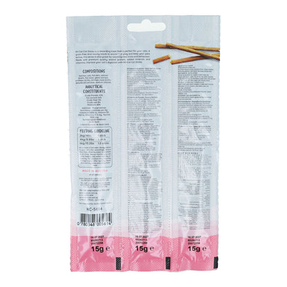 Kit Cat Cat Stick - Salmón &amp; Seafood 15 g Snack semihúmedo para gatos