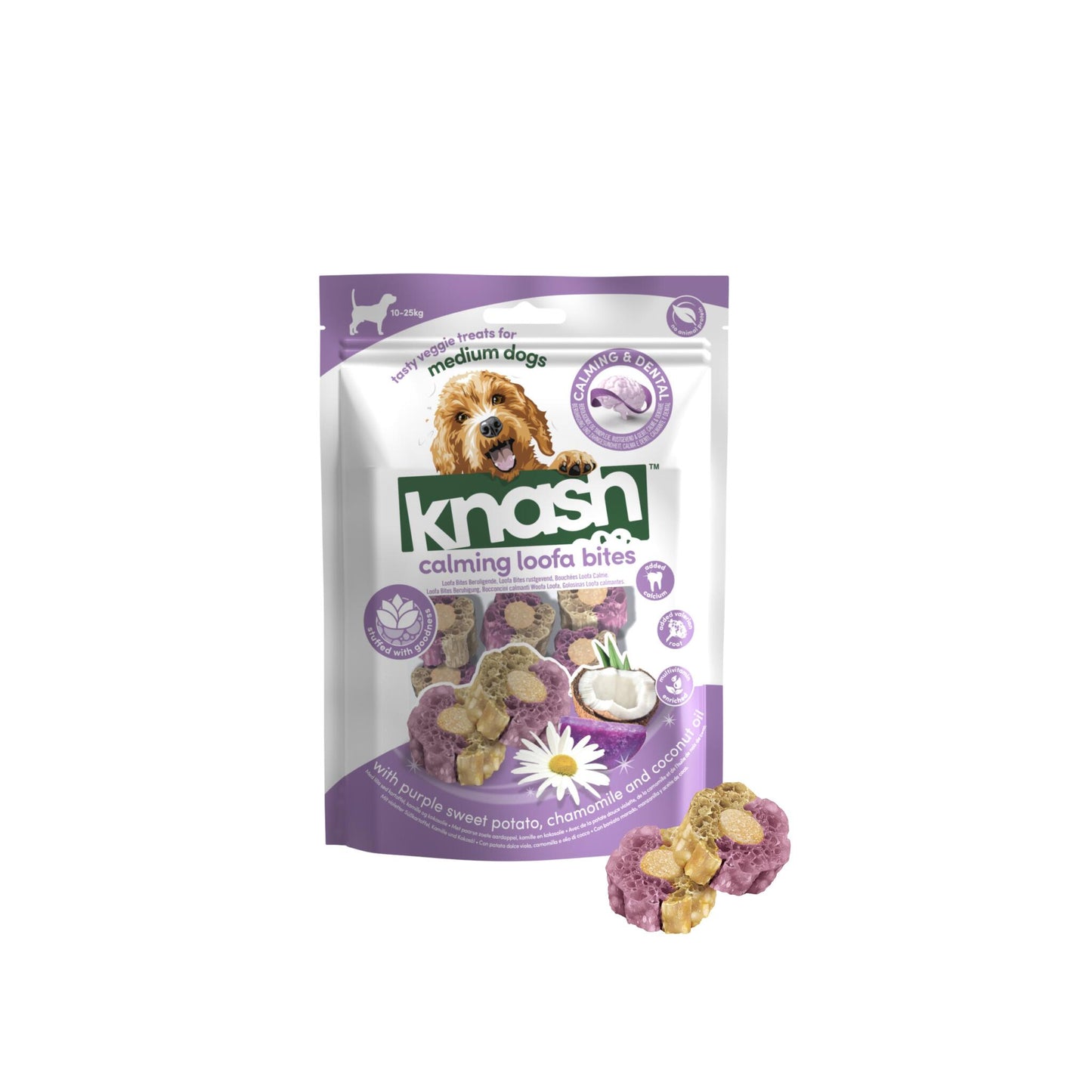 Knash Bites Calming De Camomila, Boniato Y Coco 2 Boslas X 100 G_0