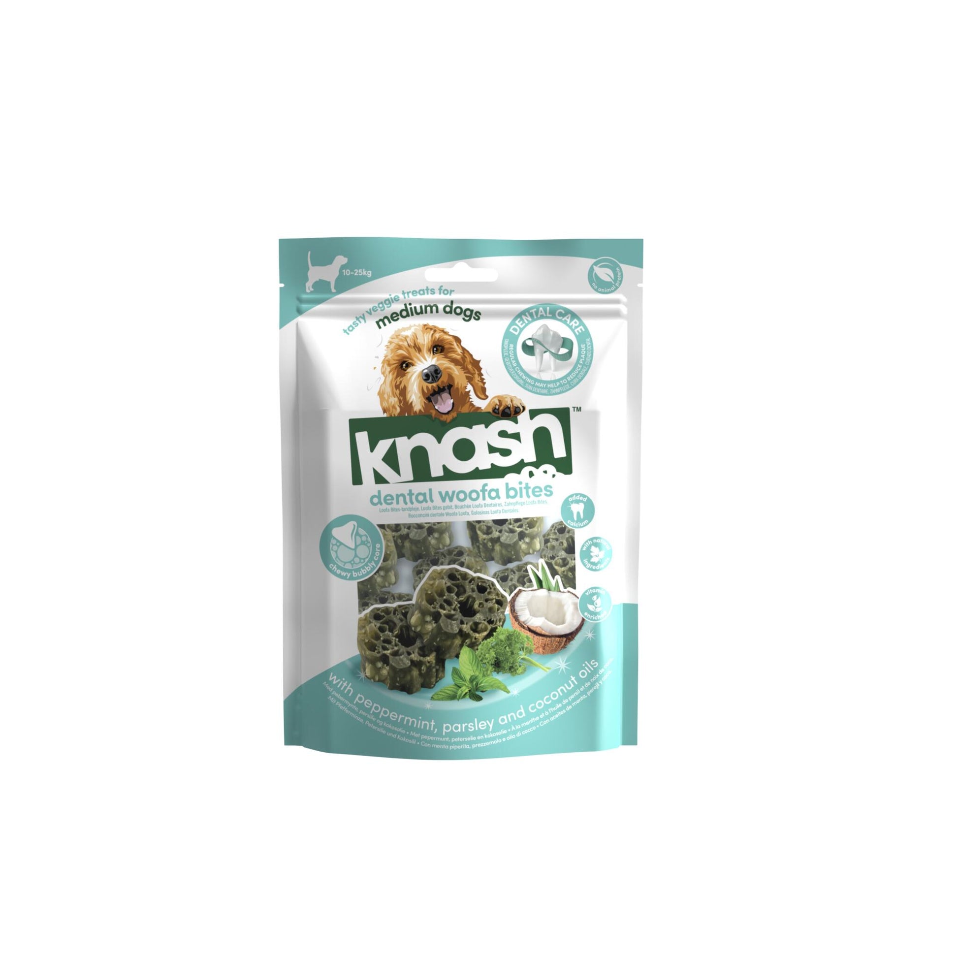 Knash Snack Dental Bites De Menta Y Coco 2 Boslas X 100 G_2