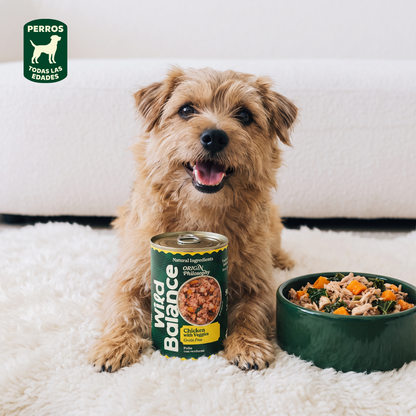 Lata Filosofía BARF de POLLO Wild Balance 400 g