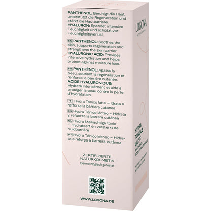 Tónico hidratante milky Logona 125 ml