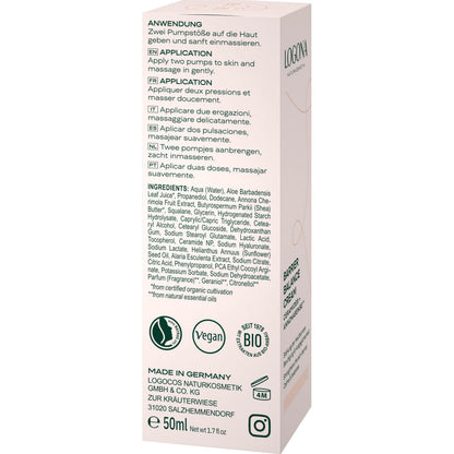 Crema facial barrier balance Logona 50 ml
