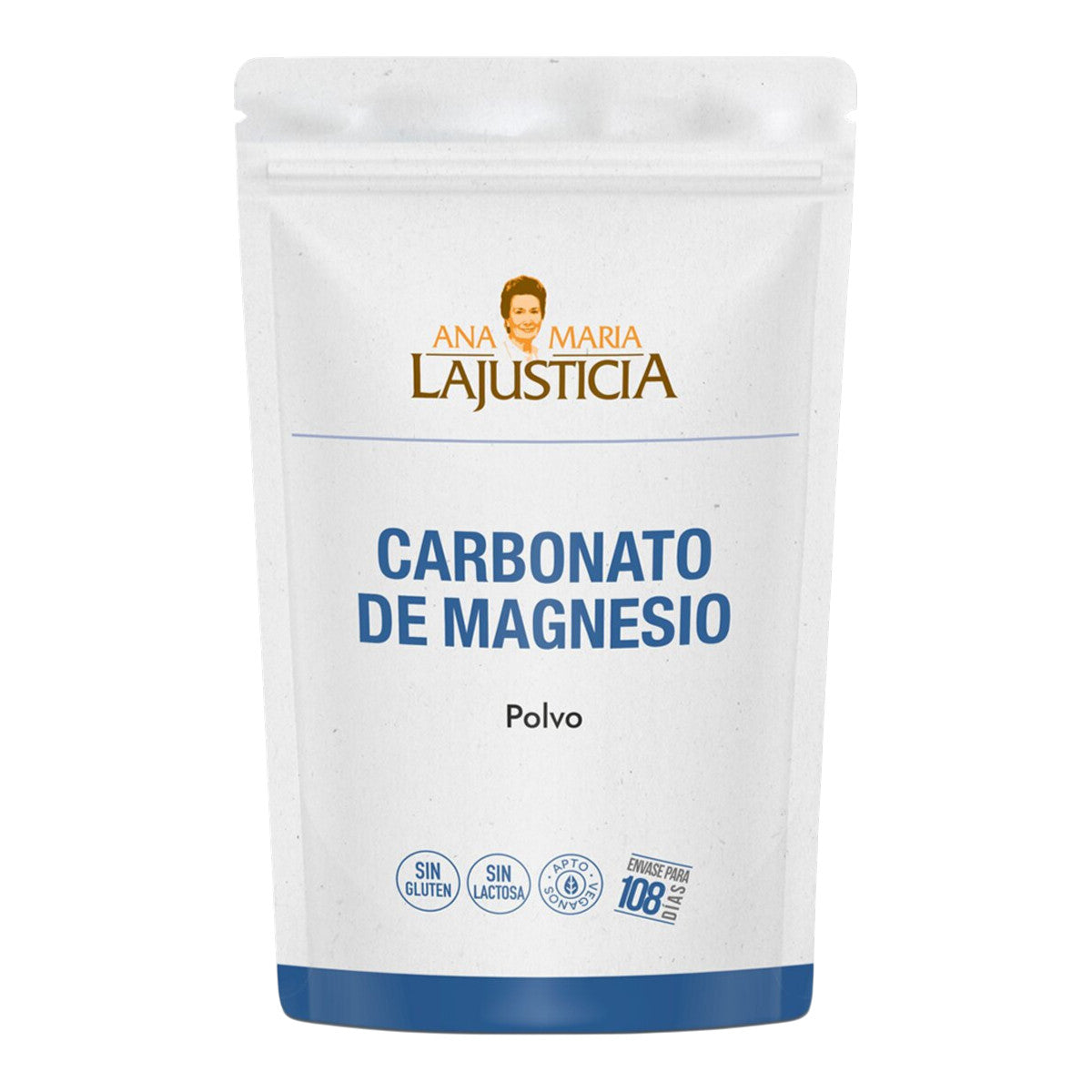 Carbonato de Magnesio en polvo 100% Ana María LaJusticia 130 g