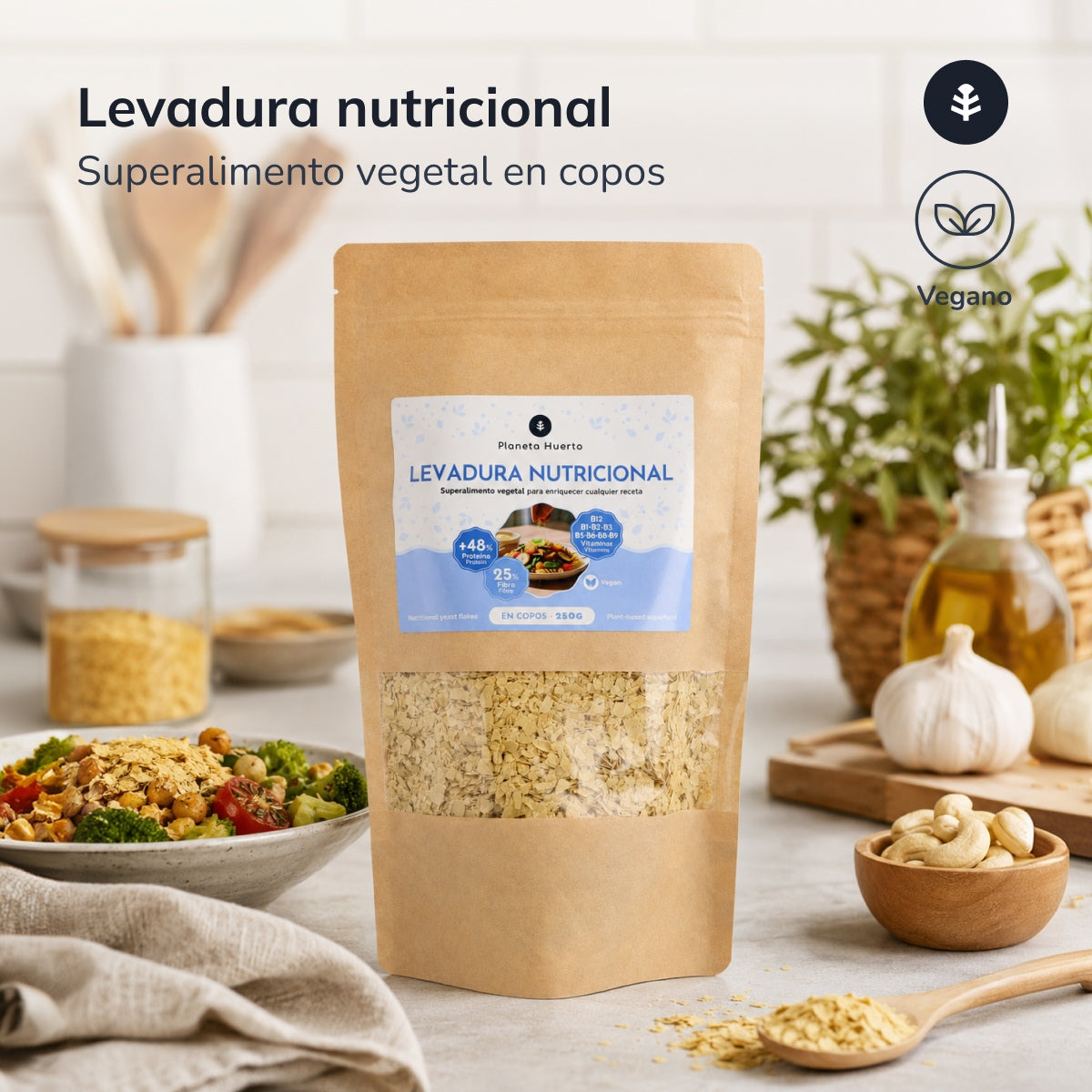 Levadura nutricional Planeta Huerto 500 g