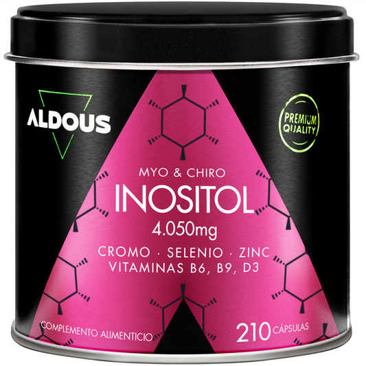 Myo Inositol + D-Chiro Inositol 210 Cápsulas Aldous Bio