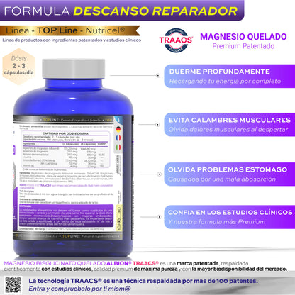 Magnesio Bisglicinato Albion® Traacs® + Vitamina B6 - Nutricel_1