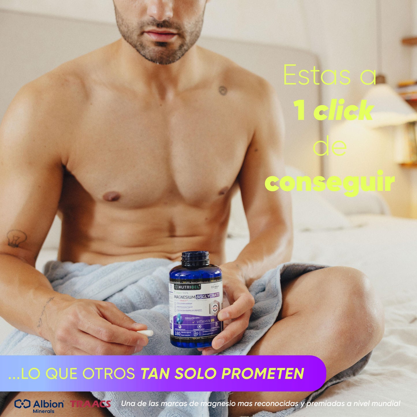 Magnesio Bisglicinato Albion® Traacs® + Vitamina B6 - Nutricel_3