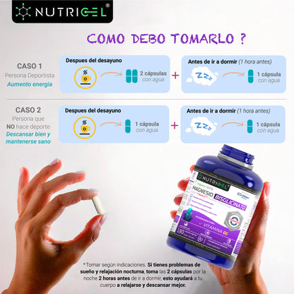 Magnesio Bisglicinato Albion® Traacs® + Vitamina B6 - Nutricel_4