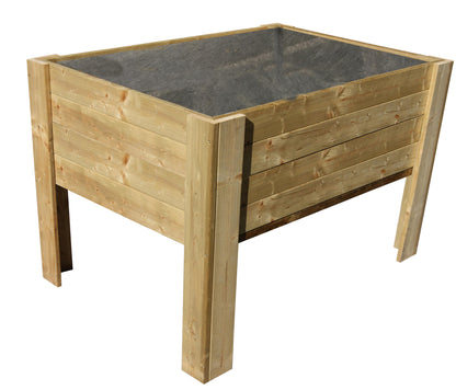 Mesa De Cultivo Mura Profunda 40cm Vidahuerto 120x80x80 Cm._0