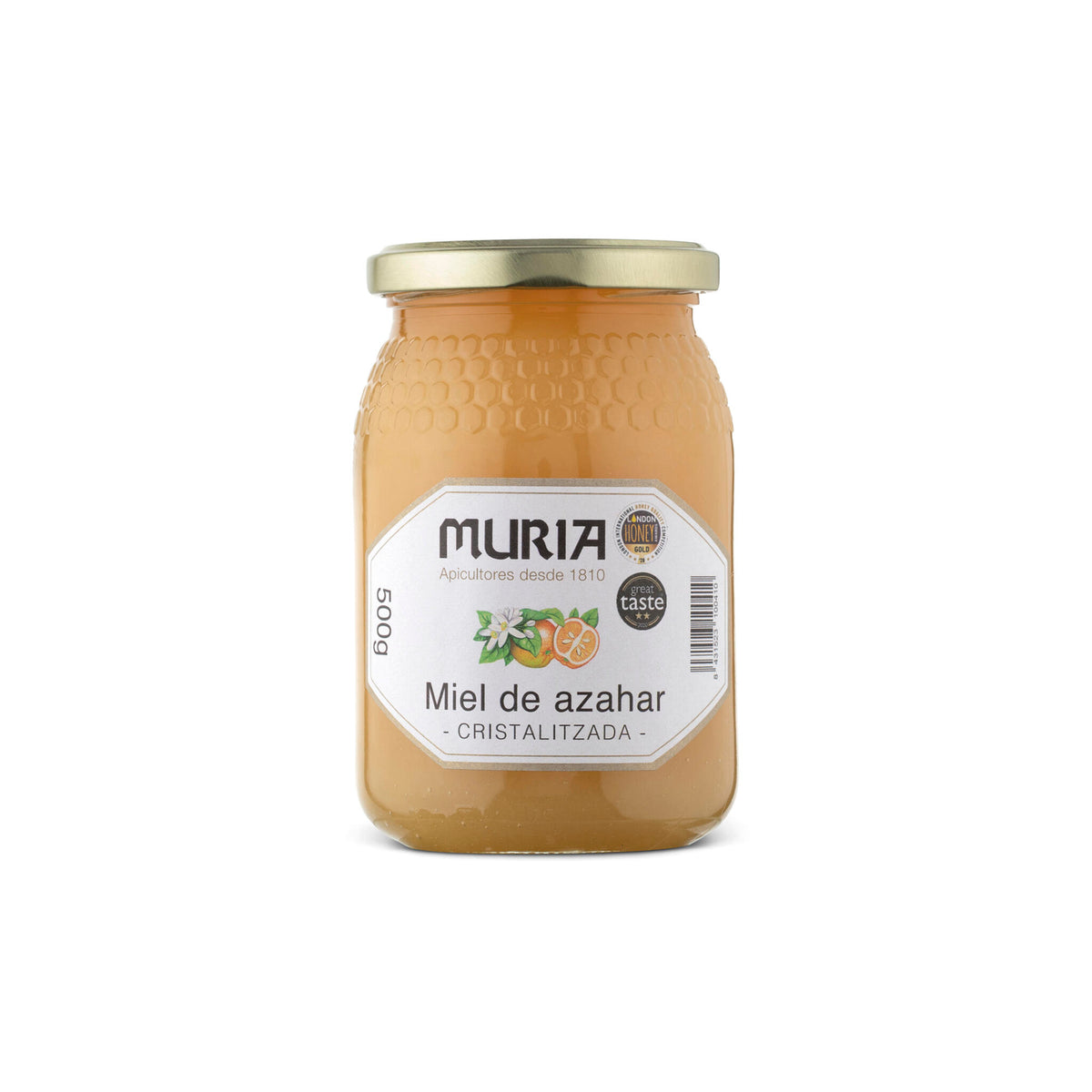 Miel De Azahar Cristalizada 500g_0