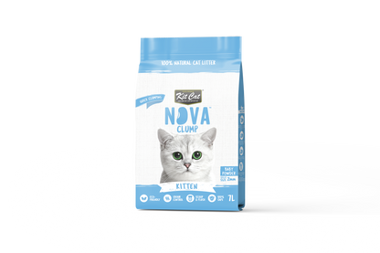 Kit Cat Arena Eco Nova - Kitten Baby Powder 7 L Arena para gatos