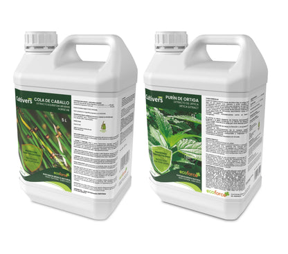 Pack Cola De Caballo Y Purín De Ortiga Cultivers 5 L_1