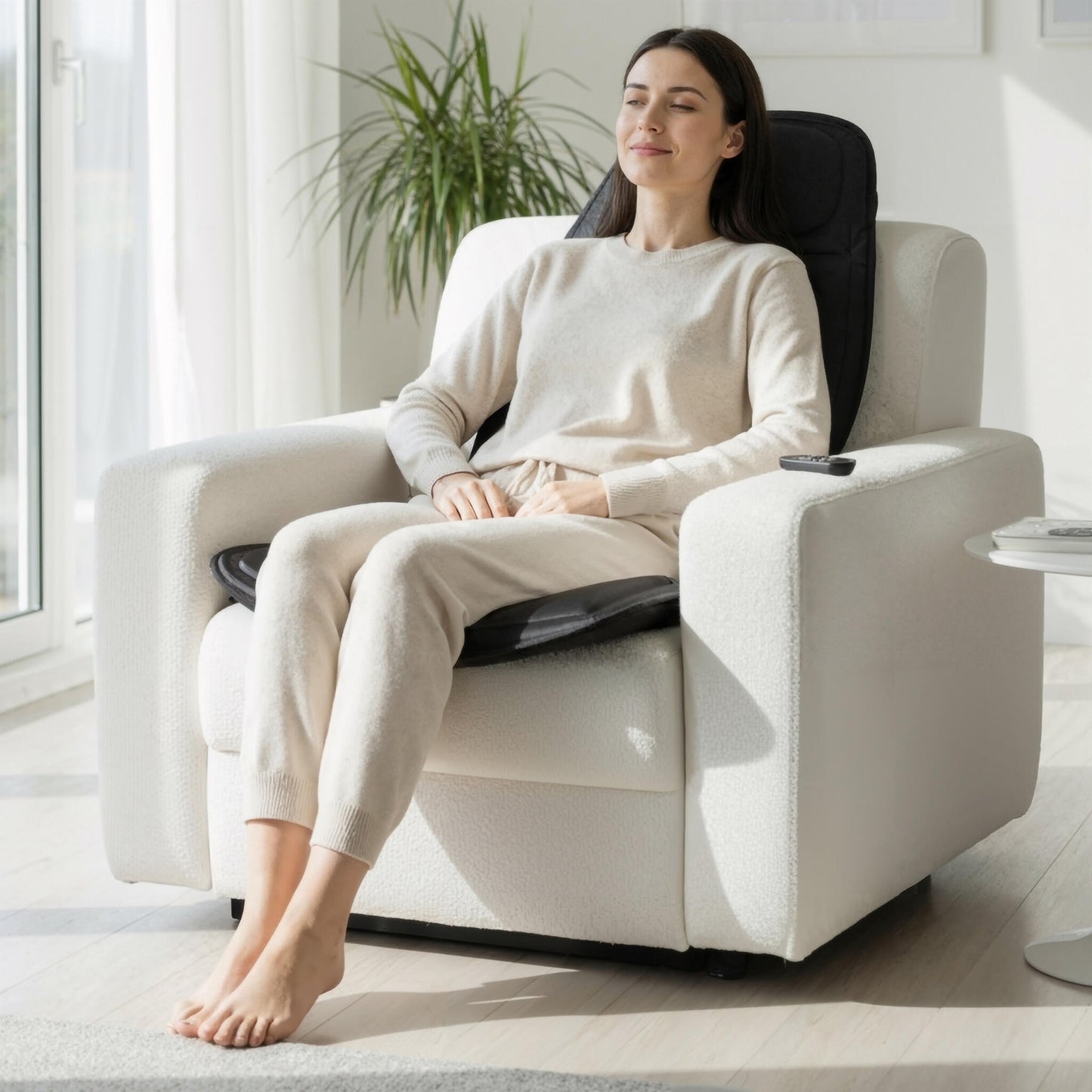 Pack De Teletrabajo Con Calor Y Masaje – Chal Calefactable + Asiento De Masaje_5