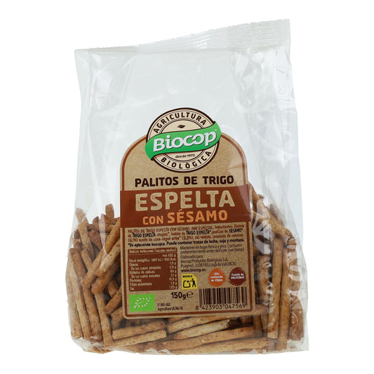 Palitos de Espelta y Sésamo Biocop 150 g