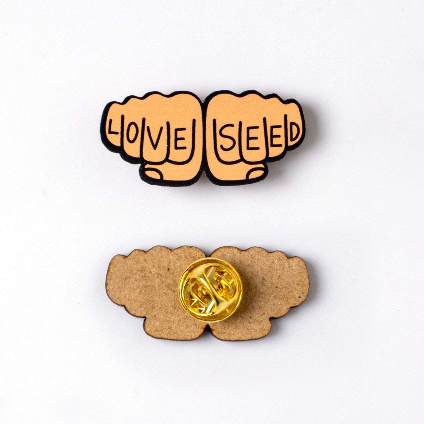 Pin Love Seed - Accesorio Moderno y Original para Chaquetas, Mochilas y Bolsos - Nature Vibes_1