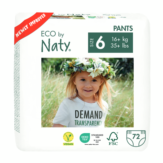Bragapañal Nº 6 Naty 16+ kg, 18 ud
