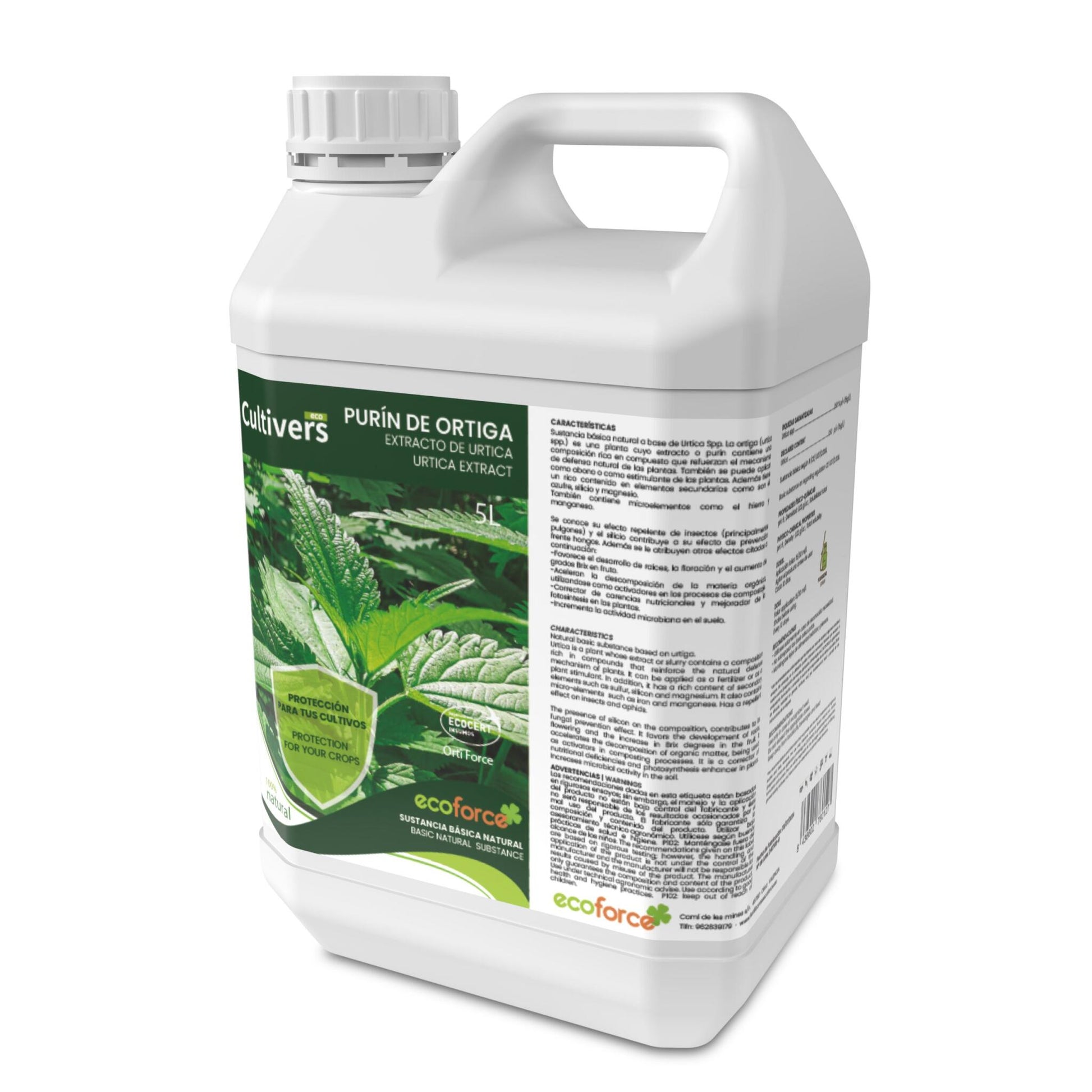 Purín De Ortiga Cultivers 5 L_2
