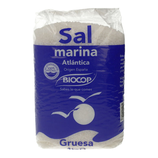Sal marina atlantica gruesa Biocop 1kg