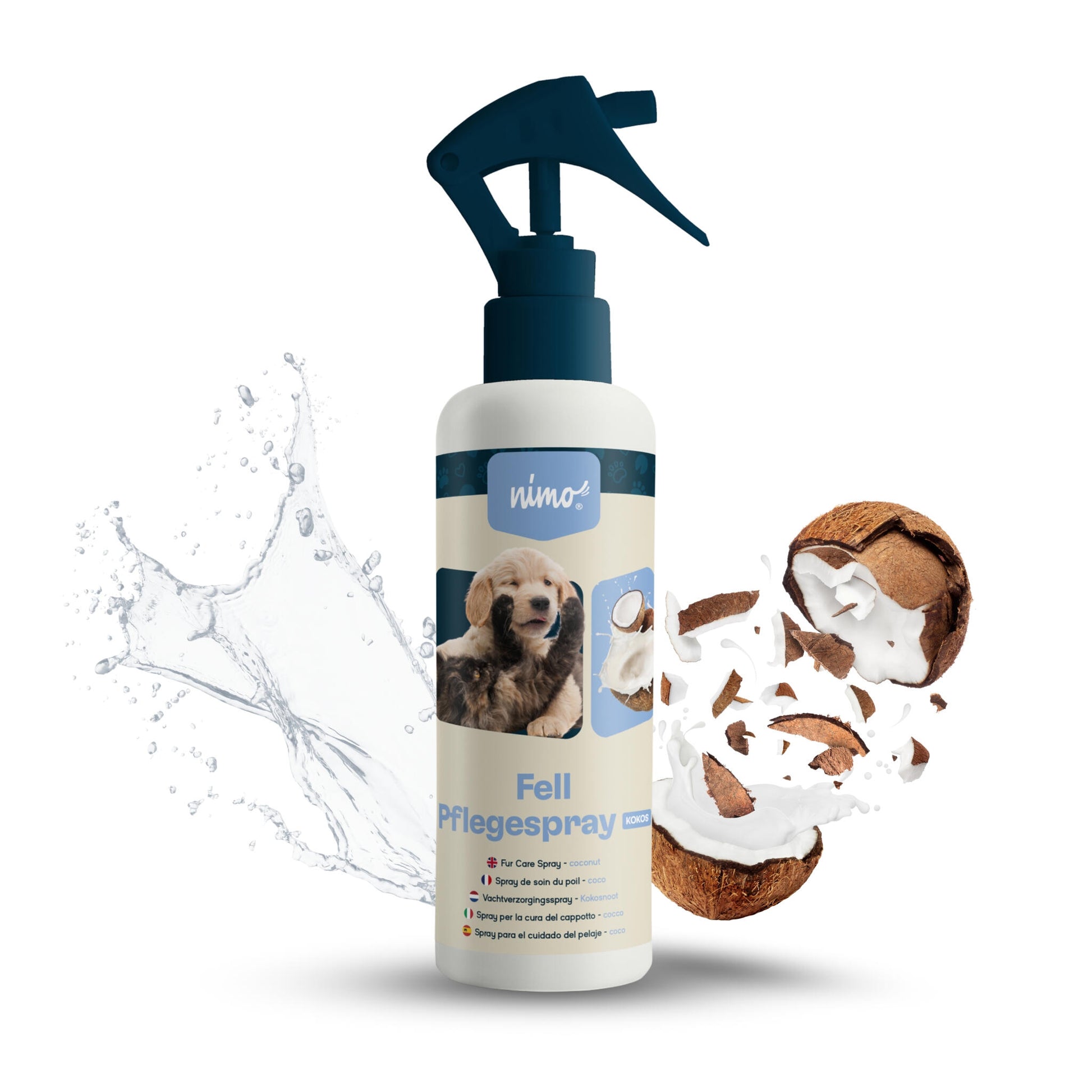 Spray Para El Cuidado Del Pelaje Coco - Nimo - 250 Ml_0
