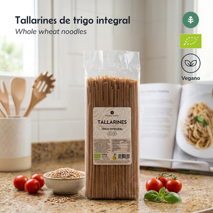 Tallarines de trigo integral ECO Planeta Huerto 500gr