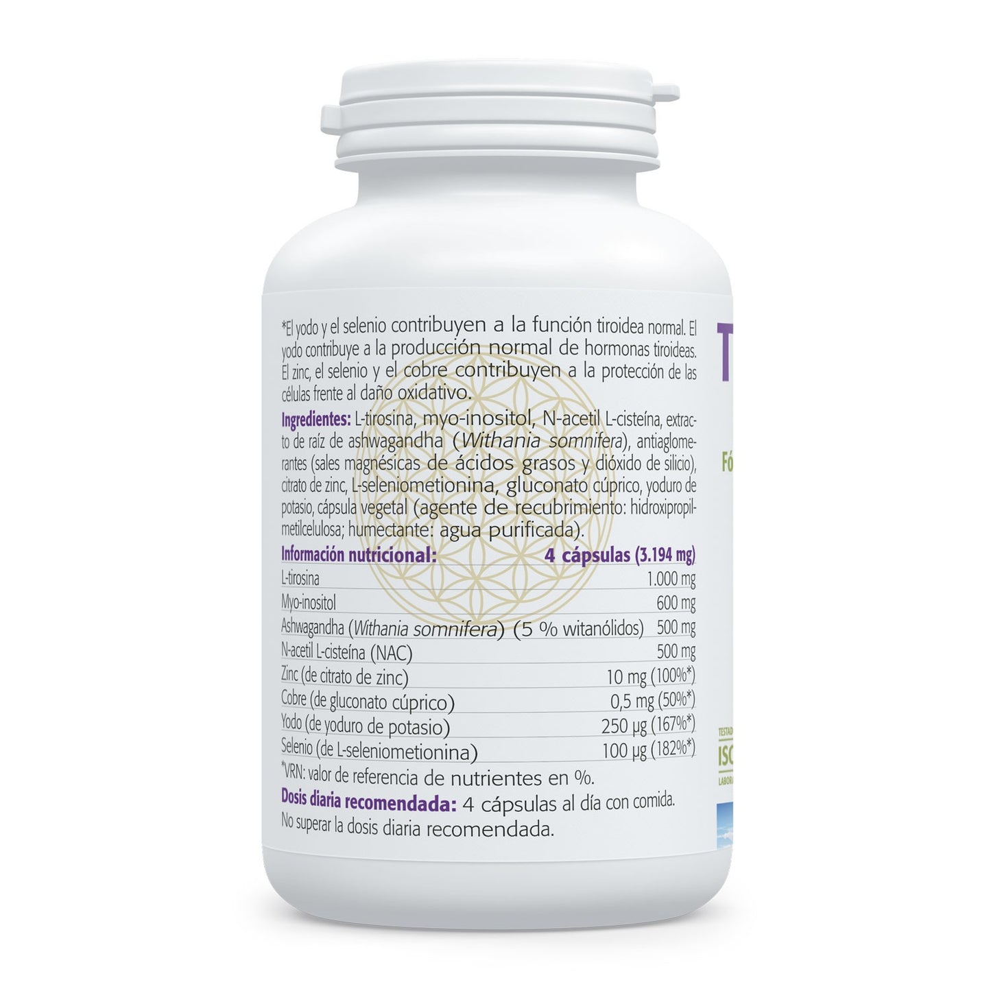 Thyrosin-Balance Sura Vitasan 120 cápsulas
