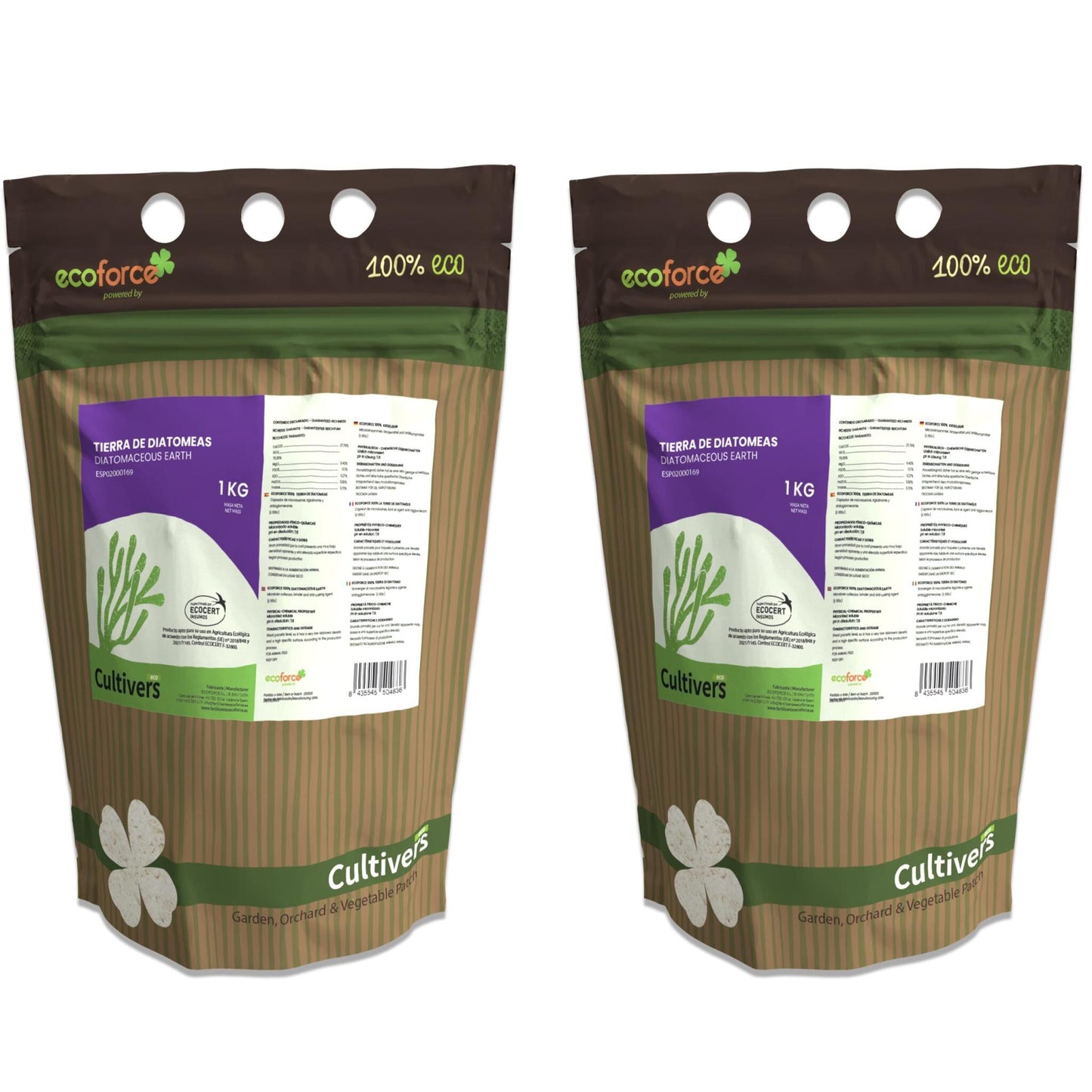 Tierra De Diatomeas Micronizada Cultivers 5 Kg_1