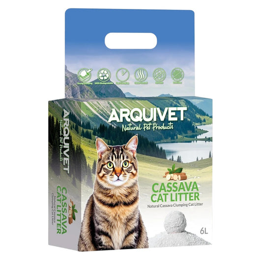 Arena de Yuca para Gatos Arquivet 6L