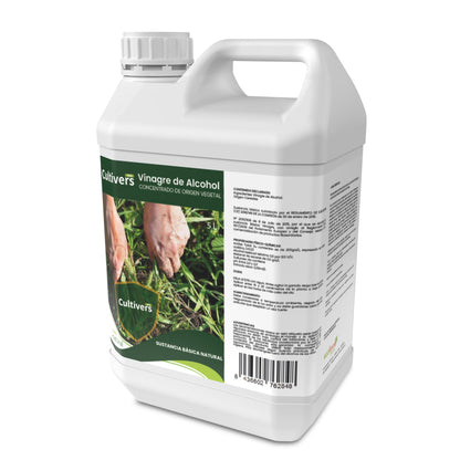 Vinagre De Alcohol. Herbicida Natural De Vinagre Cultivers 1 L_1