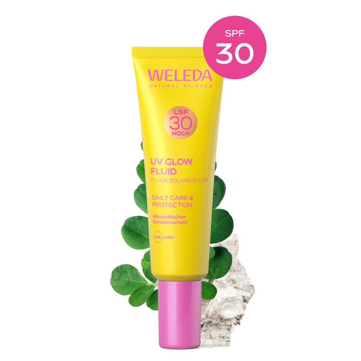 Fluido solar Glow SPF30 Weleda 30ml