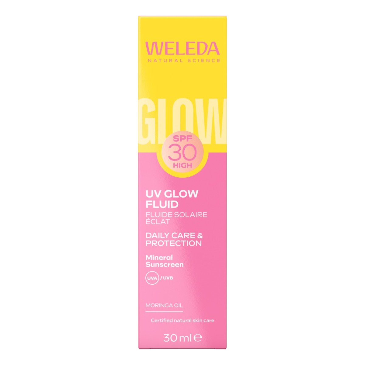 Fluido solar Glow SPF30 Weleda 30ml
