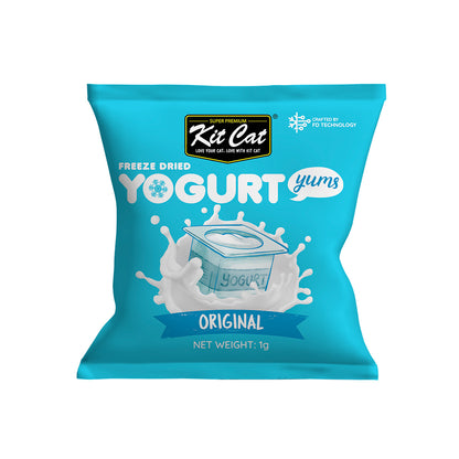 Kit Cat Yogurt Yums Liofilizado Original 10g (10 unidades)