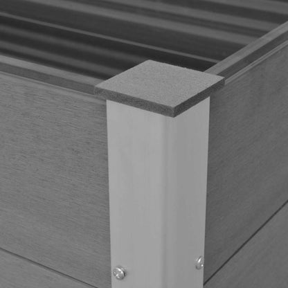 Arriate De Wpc Gris 150x100x91 Cm_5